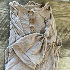 Caden lane knot gown gender neutral color newborn size